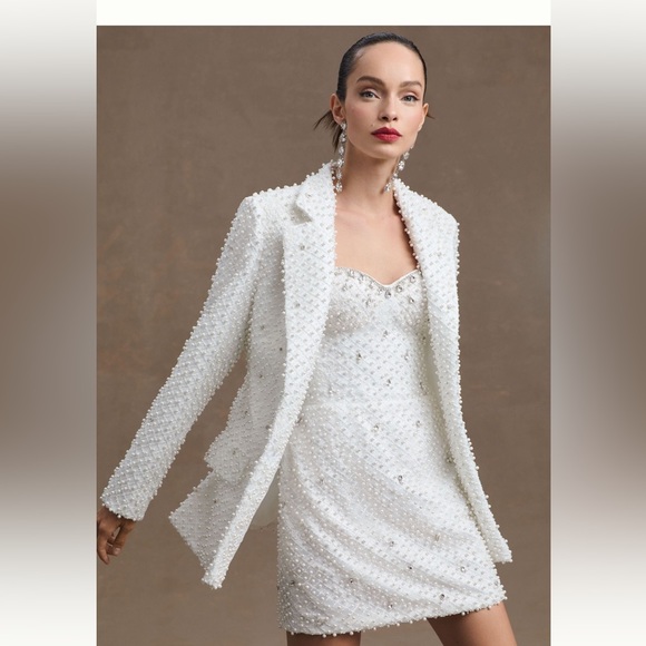 Morphine Fashion Hypnotized Pearl & Crystal
Bustier Mini Dress - Picture 4 of 11